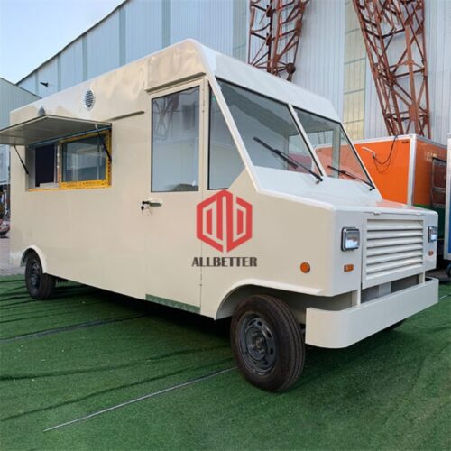 White Giant Food Truck