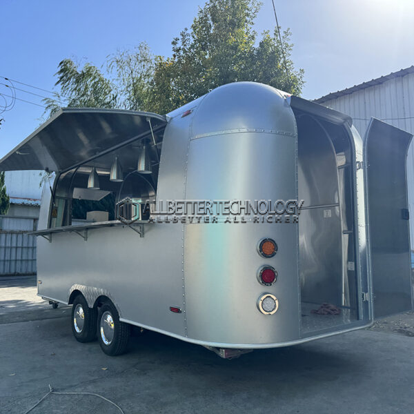 Aluminum Airstream Food Trailer
