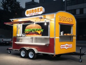 Burger Food Trailer