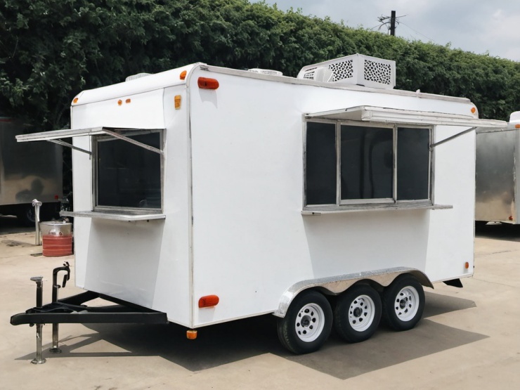 cheap food trailer