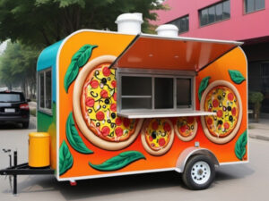 pizza food trailer