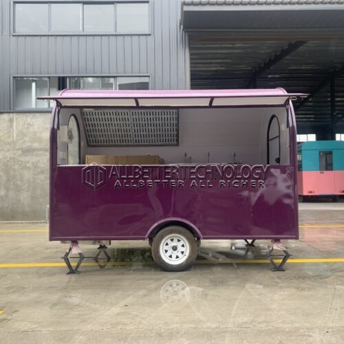 10FT Purple Small Round Trailer