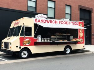 Sandwich Food Cart