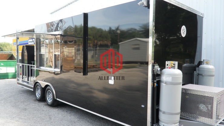 Barbecue Food Trailer