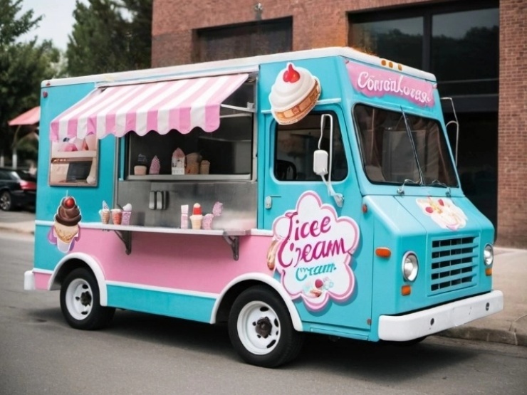 Mobile Ice Cream Truck