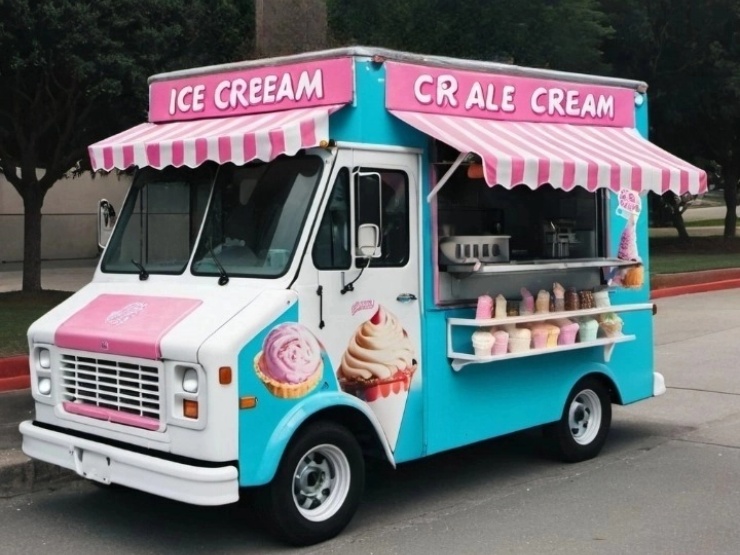 Mobile Ice Cream Truck