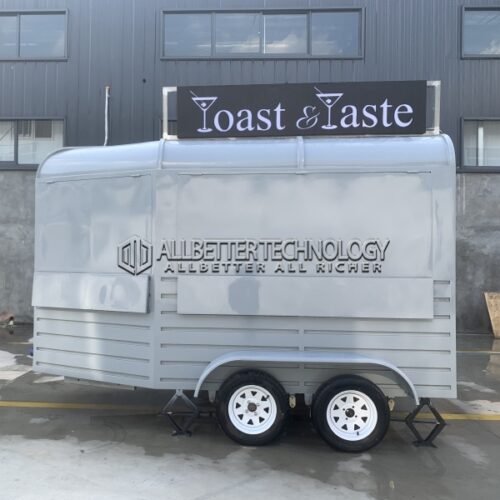3.5M Grey Concave-convex Horse Trailer