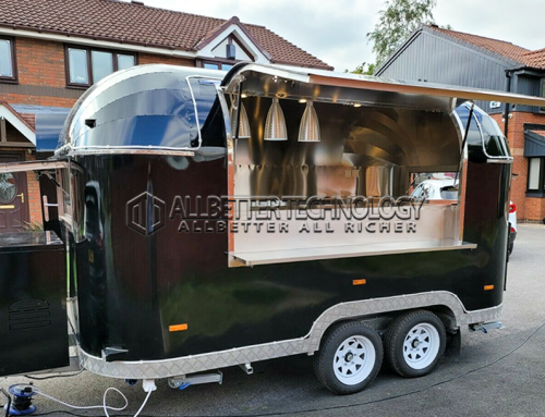 Coffee Food Trailer: A creative fusion space for mobile coffee and light meals