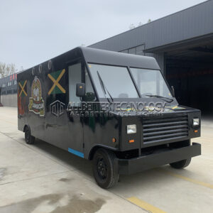 Black Electric Food Truck