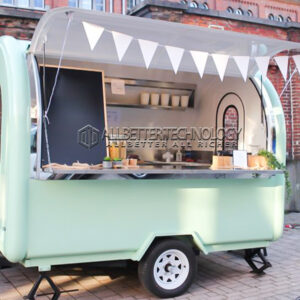 Cyan Small Round Trailer