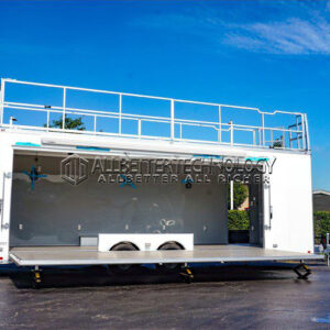 Double-decker Stage Square Trailer