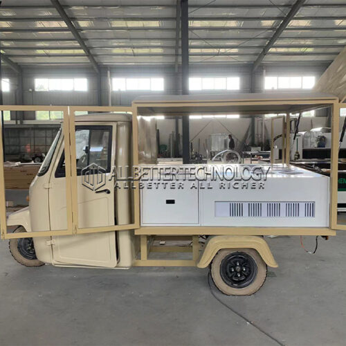Ice Cream Piaggio Food Truck