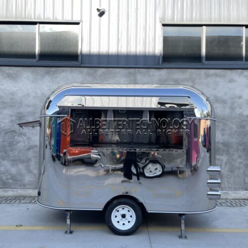 8.5FT Mirror Airstream Food Trailer