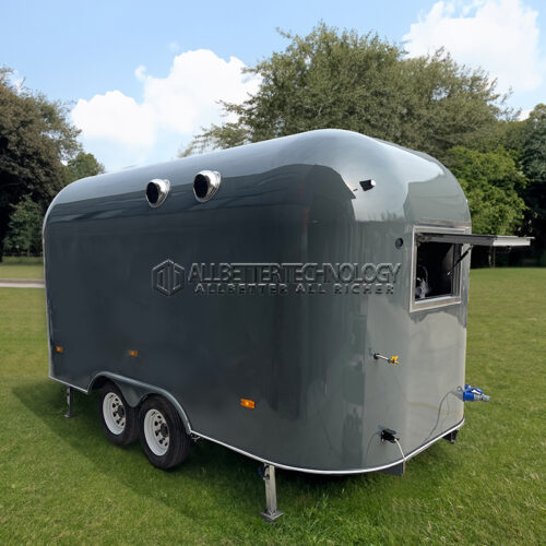 13FT Grey Airstream Food Trailer for Coffee1