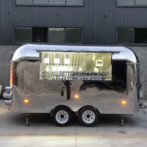 13FT Mirror Airstream Food Trailer