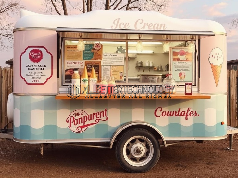 Ice Cream Food Trailer