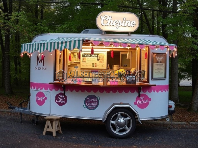 Ice Cream Food Trailer