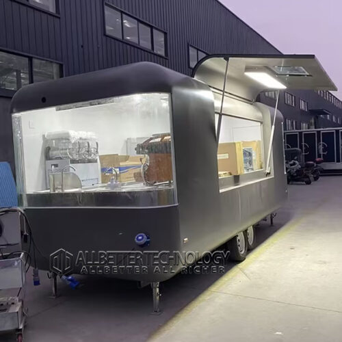 13FT Grey Cloud Warehouse Food Trailer