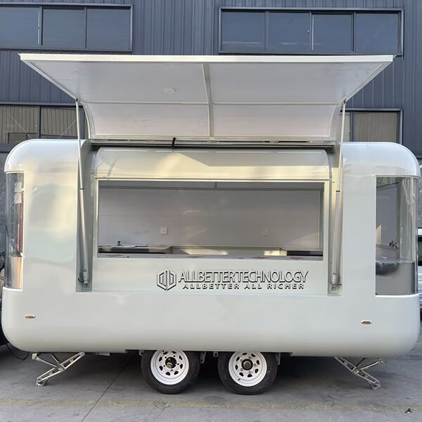 13FT White Cloud Warehouse Food Trailer