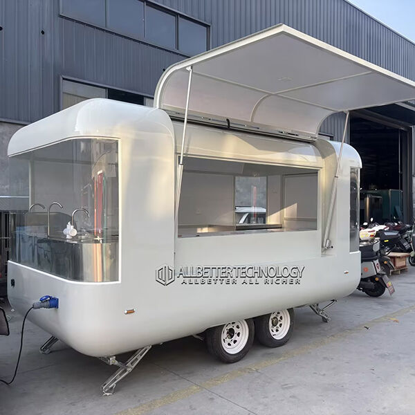 13FT White Cloud Warehouse Food Trailer