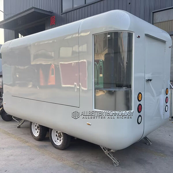 13FT White Cloud Warehouse Food Trailer
