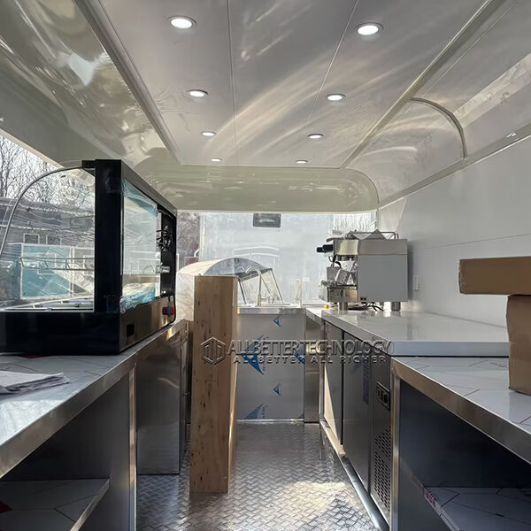 13FT White Cloud Warehouse Food Trailer