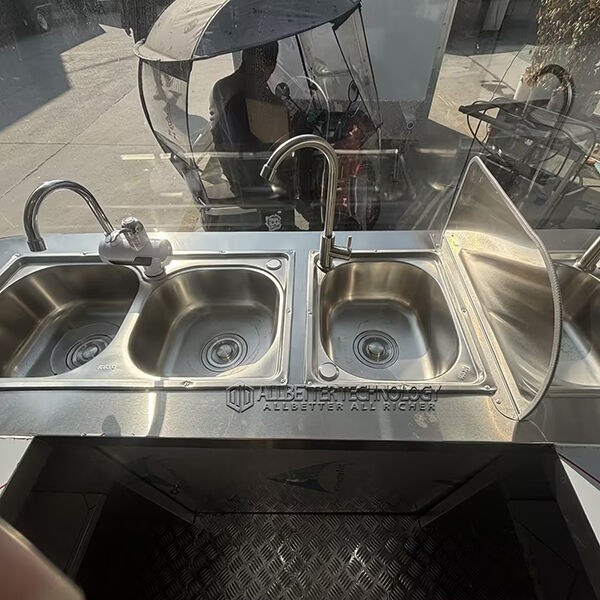 13FT White Cloud Warehouse Food Trailer