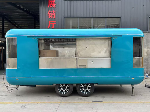 19.7FT Blue Cloud Warehouse Food Trailer19.7FT Blue Cloud Warehouse Food Trailer