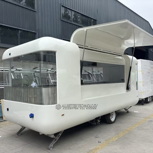 16.4FT White Cloud Warehouse Food Trailer